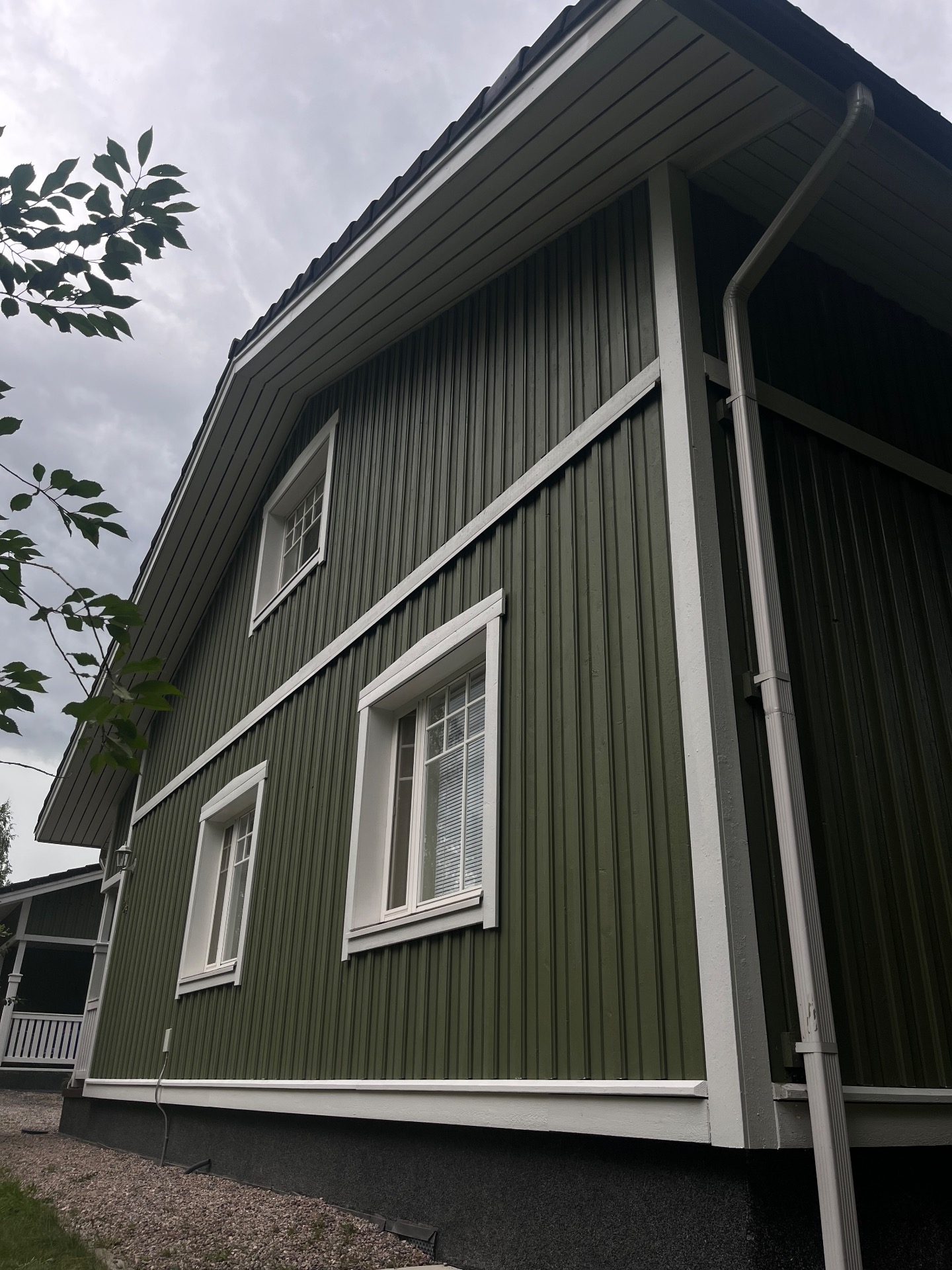 Huoltomaalauksen jälkeen: