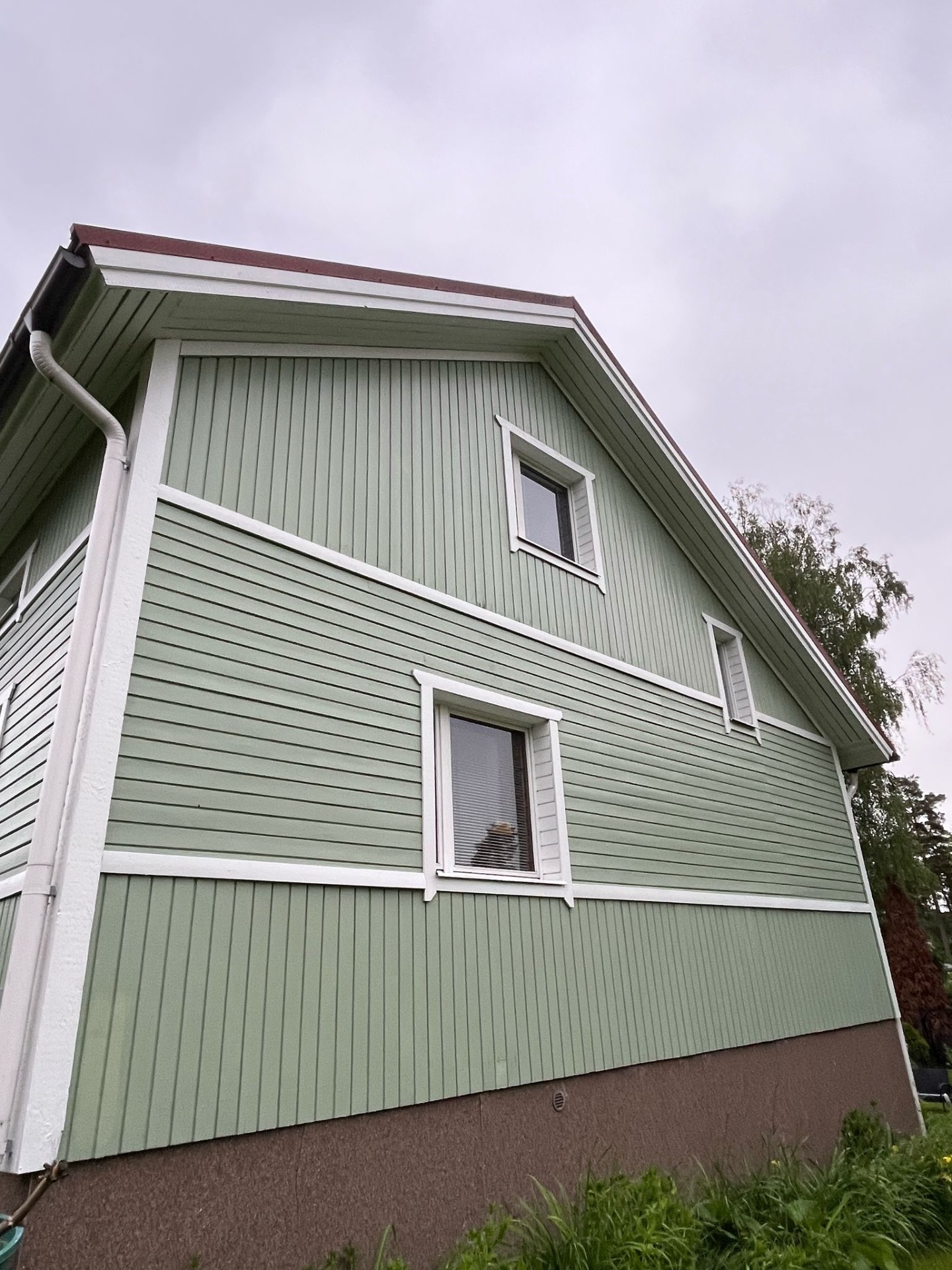 Huoltomaalauksen jälkeen: